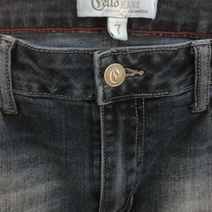 Flare light wash jeans